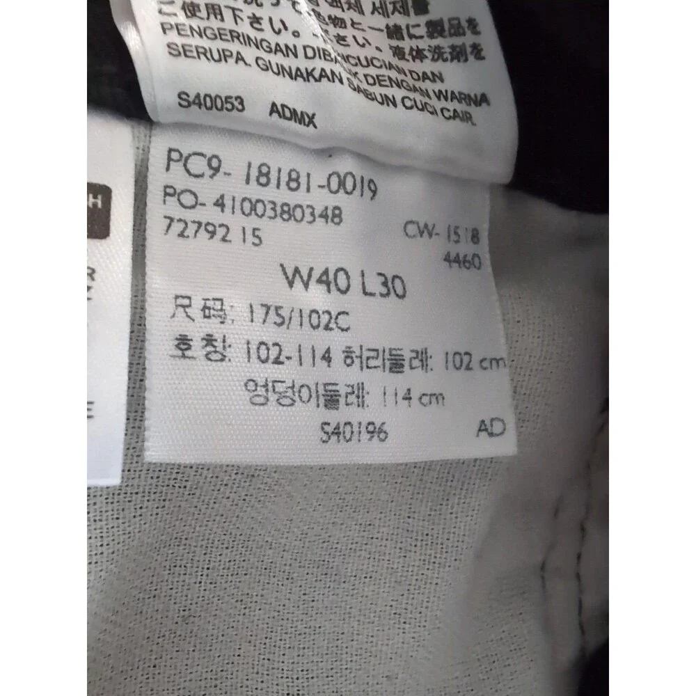 LEVI'S MENS 541 Black Jeans 40 X 30 LOOSE TAPERED